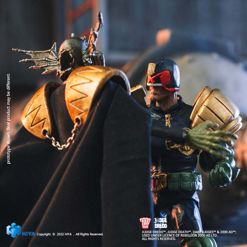 【Pre-sale】HIYA Exquisite Mini Series JUDGE DREDD Gaze Into The Fist of Dredd