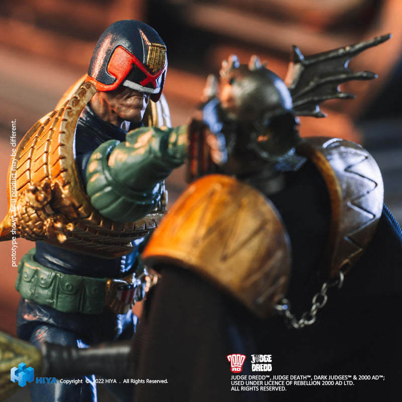 【Pre-sale】HIYA Exquisite Mini Series JUDGE DREDD Gaze Into The Fist of Dredd