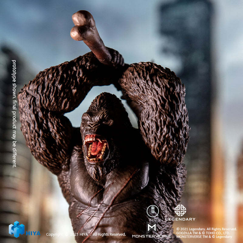 【Pre-sale】HIYA Stylist Series GODZILLA VS KONG Kong PVC statue