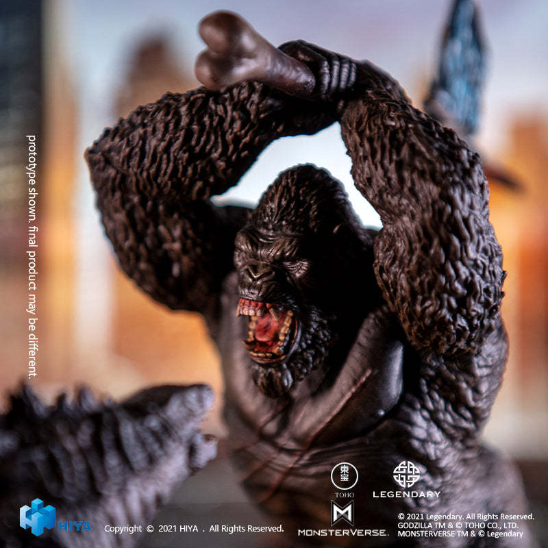【Pre-sale】HIYA Stylist Series GODZILLA VS KONG Kong PVC statue