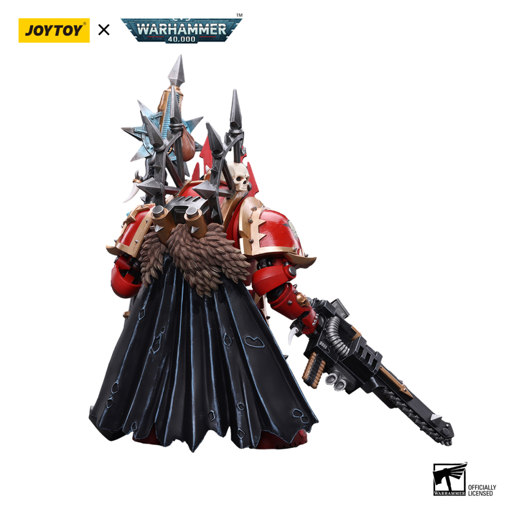 【New in September 2023】JOYTOY Warhammer 40K ChaosSpace Marines Crimson Slaughter Sorcerer Lord in Terminator Armour
