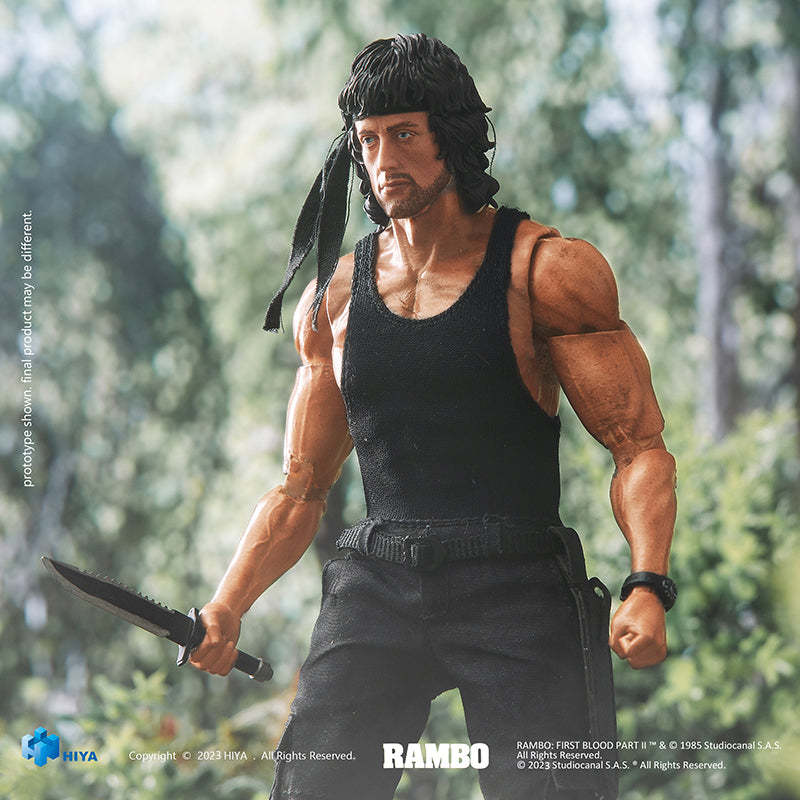 HIYA 【Pre-sale】 HIYA Exquisite Super Series FIRST BLOOD Part II Rambo