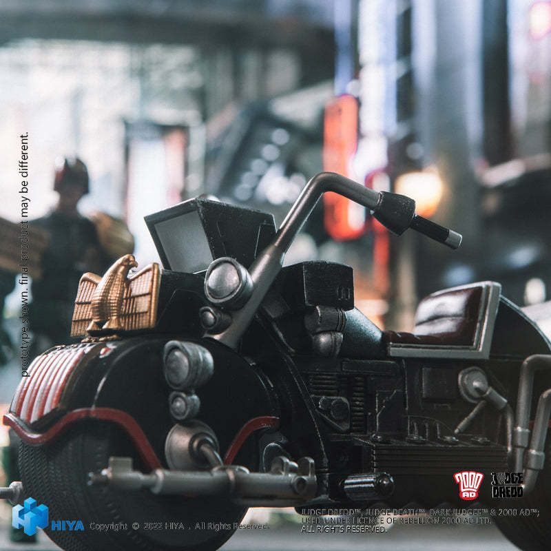 【Pre-sale】HIYA Exquisite Mini Series JUDGE DREDD scale Judge Dredd & Lawmaster MK Ⅱ Set