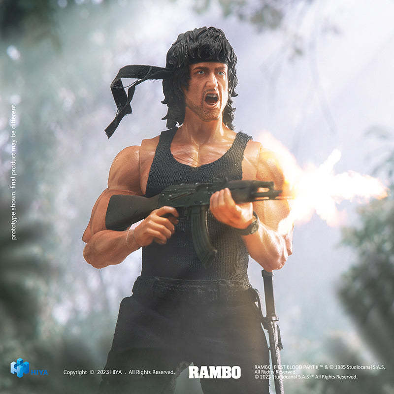 HIYA 【Pre-sale】 HIYA Exquisite Super Series FIRST BLOOD Part II Rambo