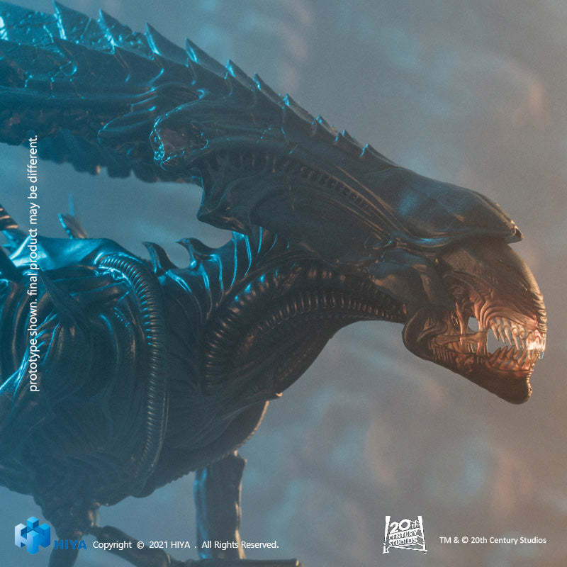 HIYA Exquisite Mini Series  AVP Battle Damage Alien Queen