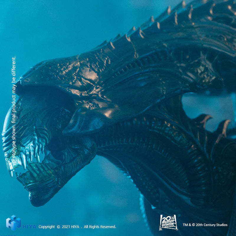 HIYA Exquisite Mini Series  AVP Battle Damage Alien Queen