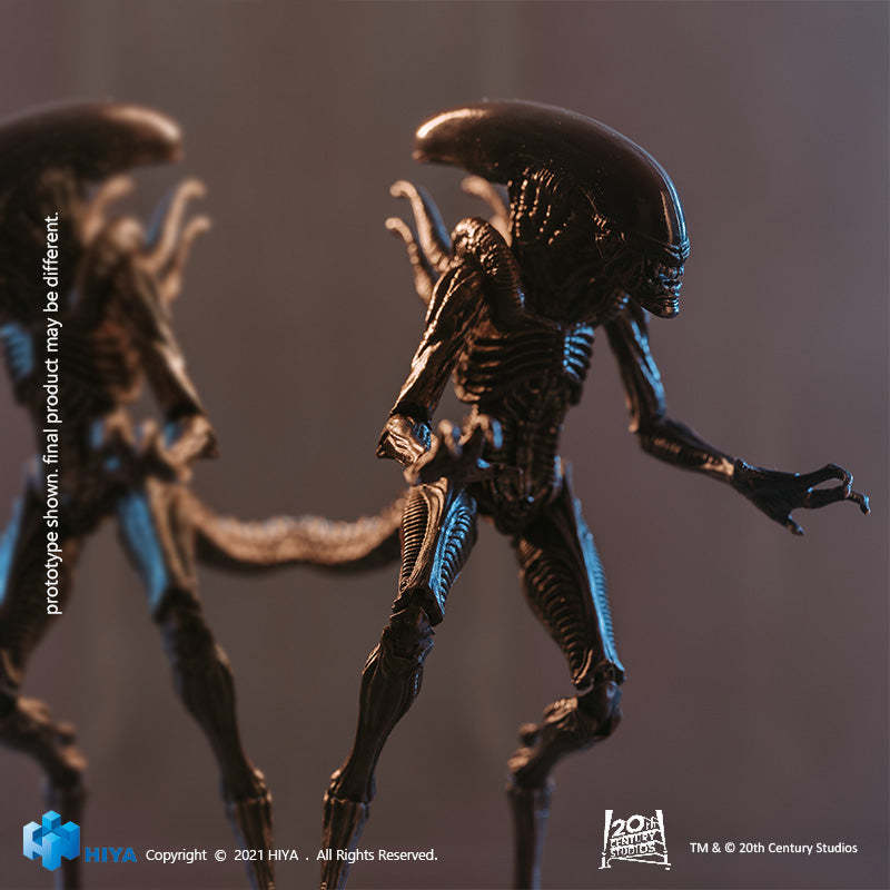 HIYA Exquisite Mini Series  ALIEN RESSURECTION Lead Alien Warrior