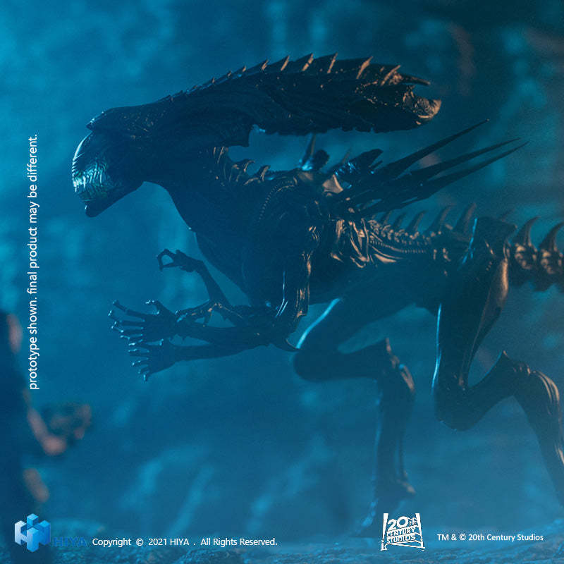 HIYA Exquisite Mini Series  AVP Battle Damage Alien Queen