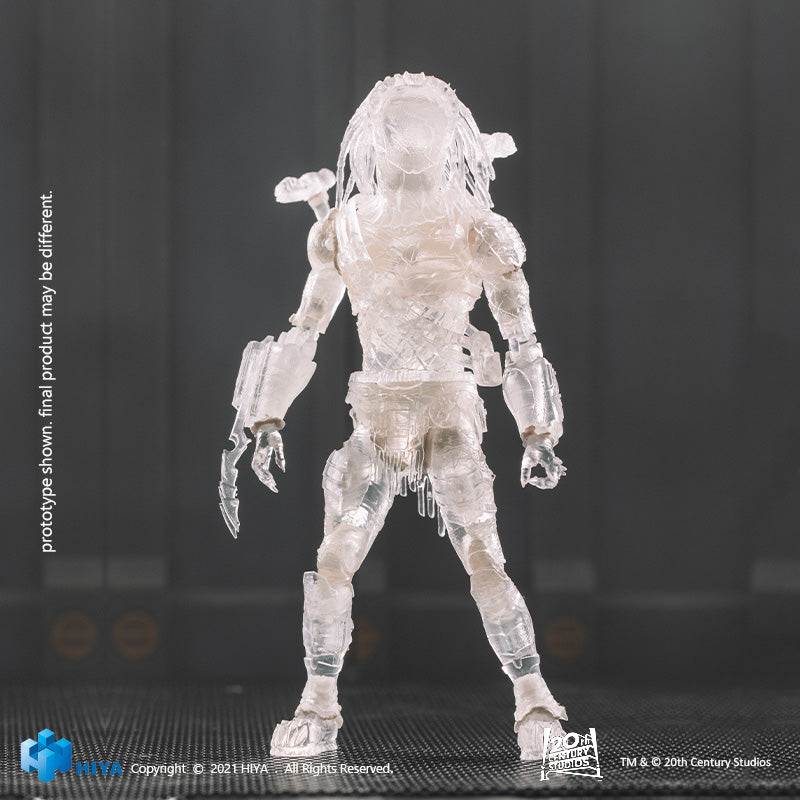 HIYA Exquisite Mini Series AVP2 Invisible Wolf Predator Cloack Action ...