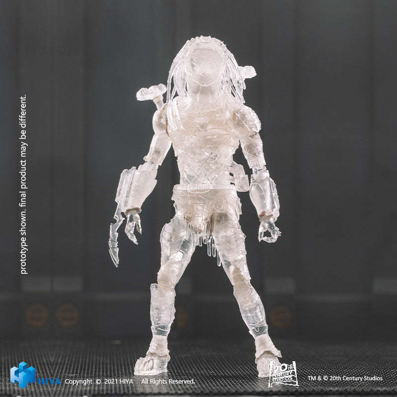 HIYA Exquisite Mini Series AVP2 Invisible Wolf Predator Cloack