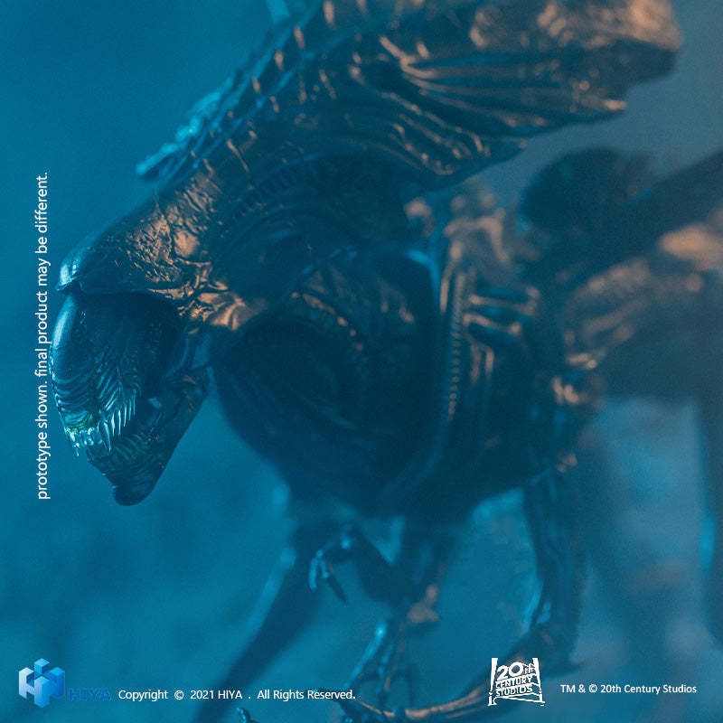 HIYA Exquisite Mini Series  AVP Battle Damage Alien Queen