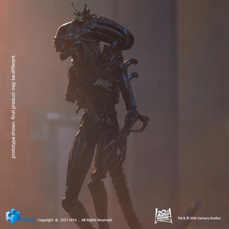 HIYA Exquisite Mini Series  ALIENS Battle Damage Alien Warrior