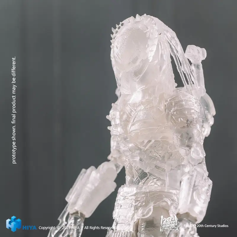 HIYA Exquisite Mini Series AVP2 Invisible Wolf Predator Cloack Action ...