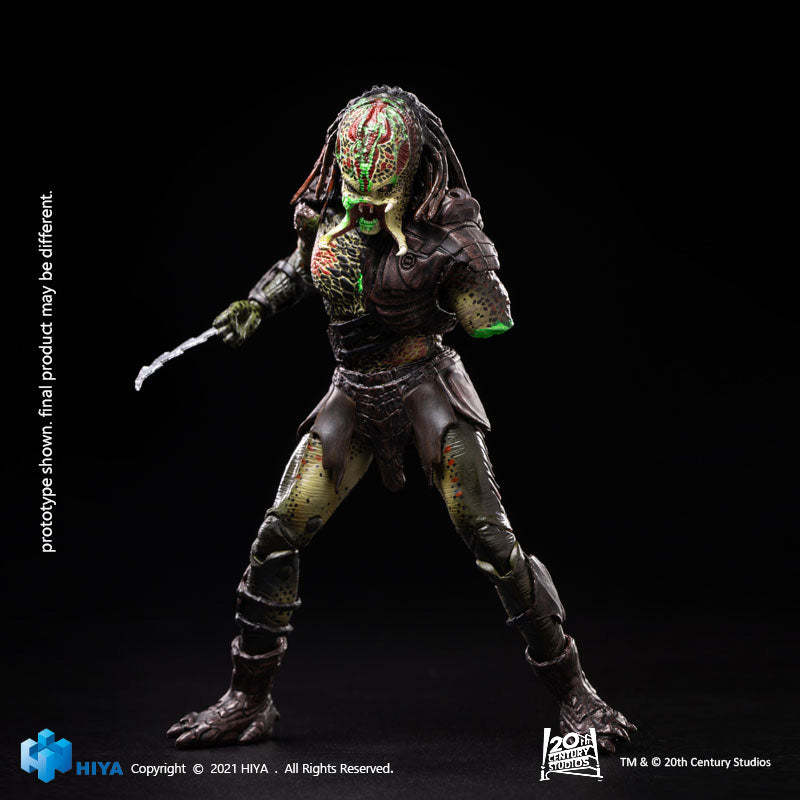 HIYA Exquisite Mini Series PREDATORS battle damage Berserker Predator