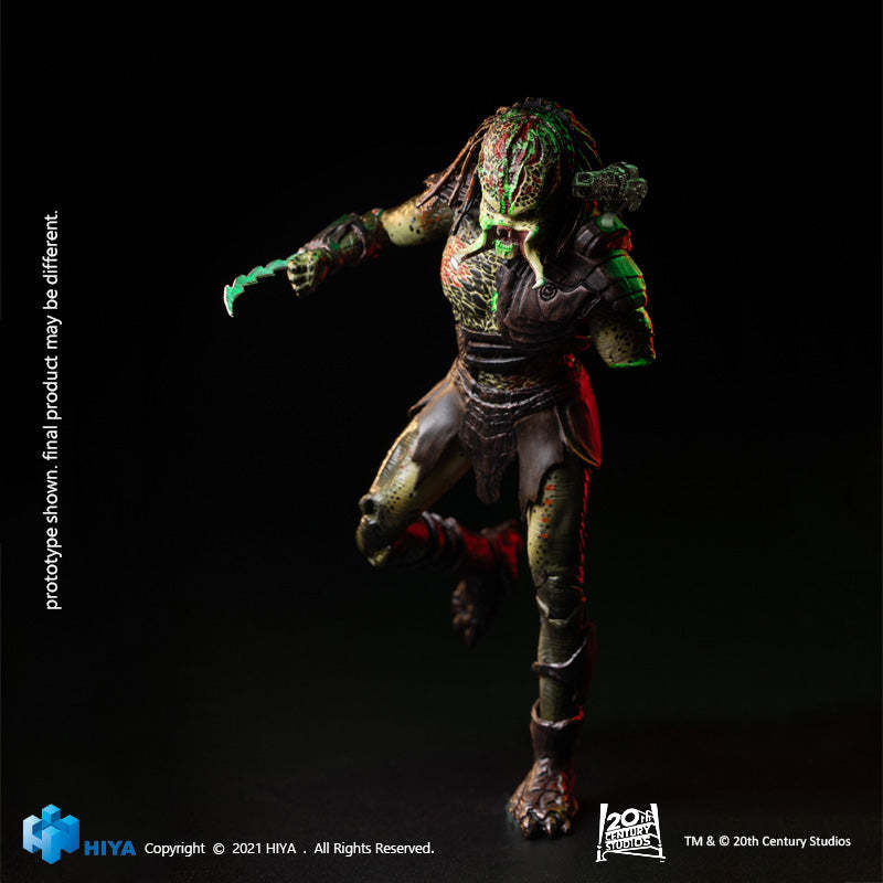 HIYA Exquisite Mini Series PREDATORS battle damage Berserker Predator