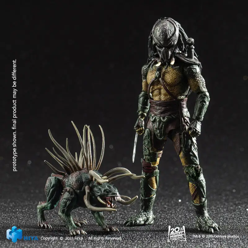 HIYA Exquisite Mini Series PREDATORS Tracker Predator Action Figure