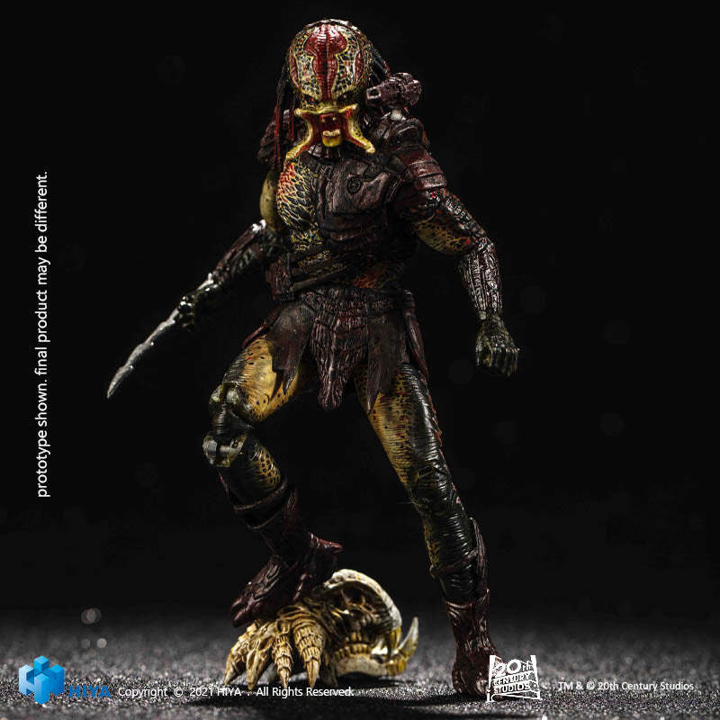 HIYA Exquisite Mini Series  PREDATOR 2 Unmasked Berserker Predator
