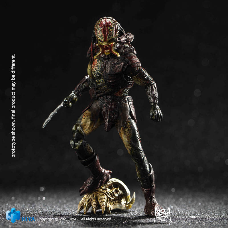 HIYA Exquisite Mini Series PREDATOR 2 Unmasked Berserker