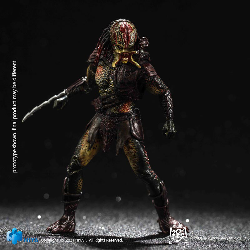 HIYA Exquisite Mini Series PREDATOR 2 Unmasked Berserker
