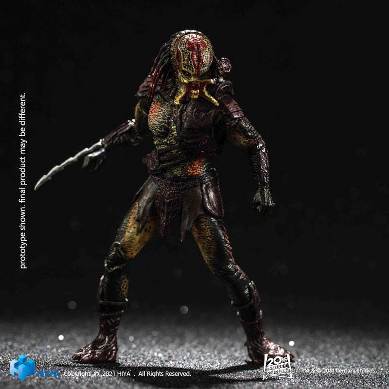 HIYA Exquisite Mini Series  PREDATOR 2 Unmasked Berserker Predator