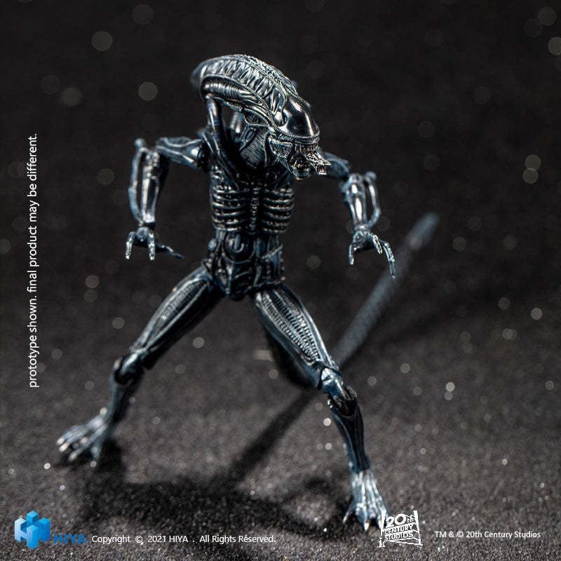 HIYA Exquisite Mini Series ALIENS Alien Warrior Blue