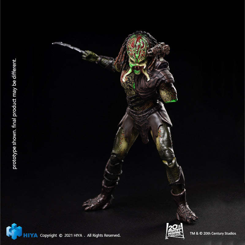 HIYA Exquisite Mini Series PREDATORS battle damage Berserker Predator