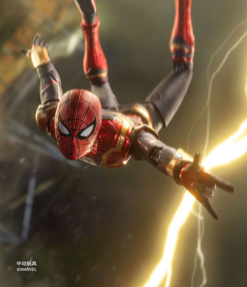 Red Gold Spiderman