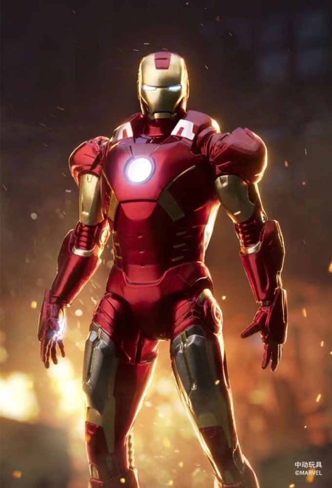 4 inch Iron Man MK7 Gnaku Set