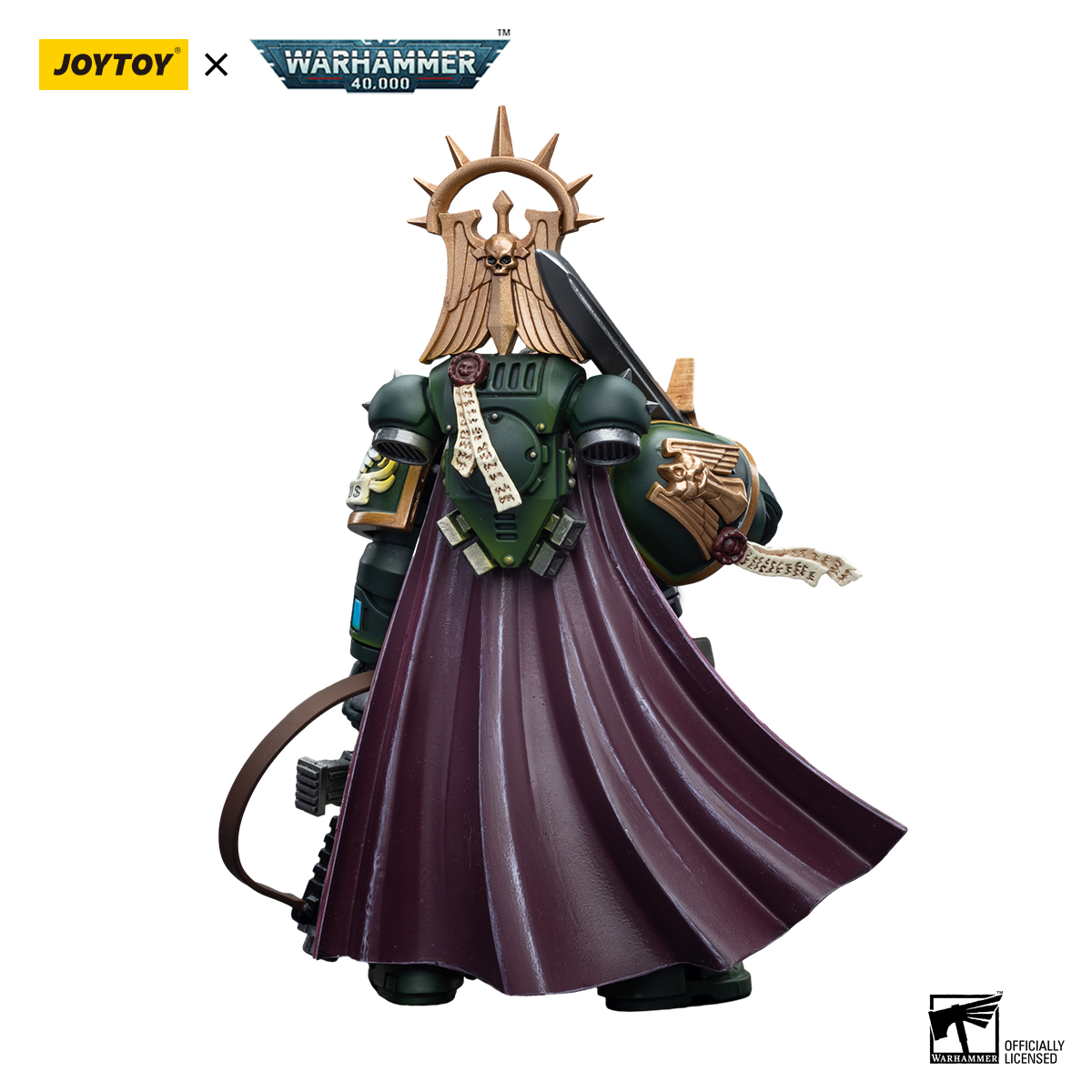 JOYTOY Warhammer 40K Dark Angels Master Lazarus action figure