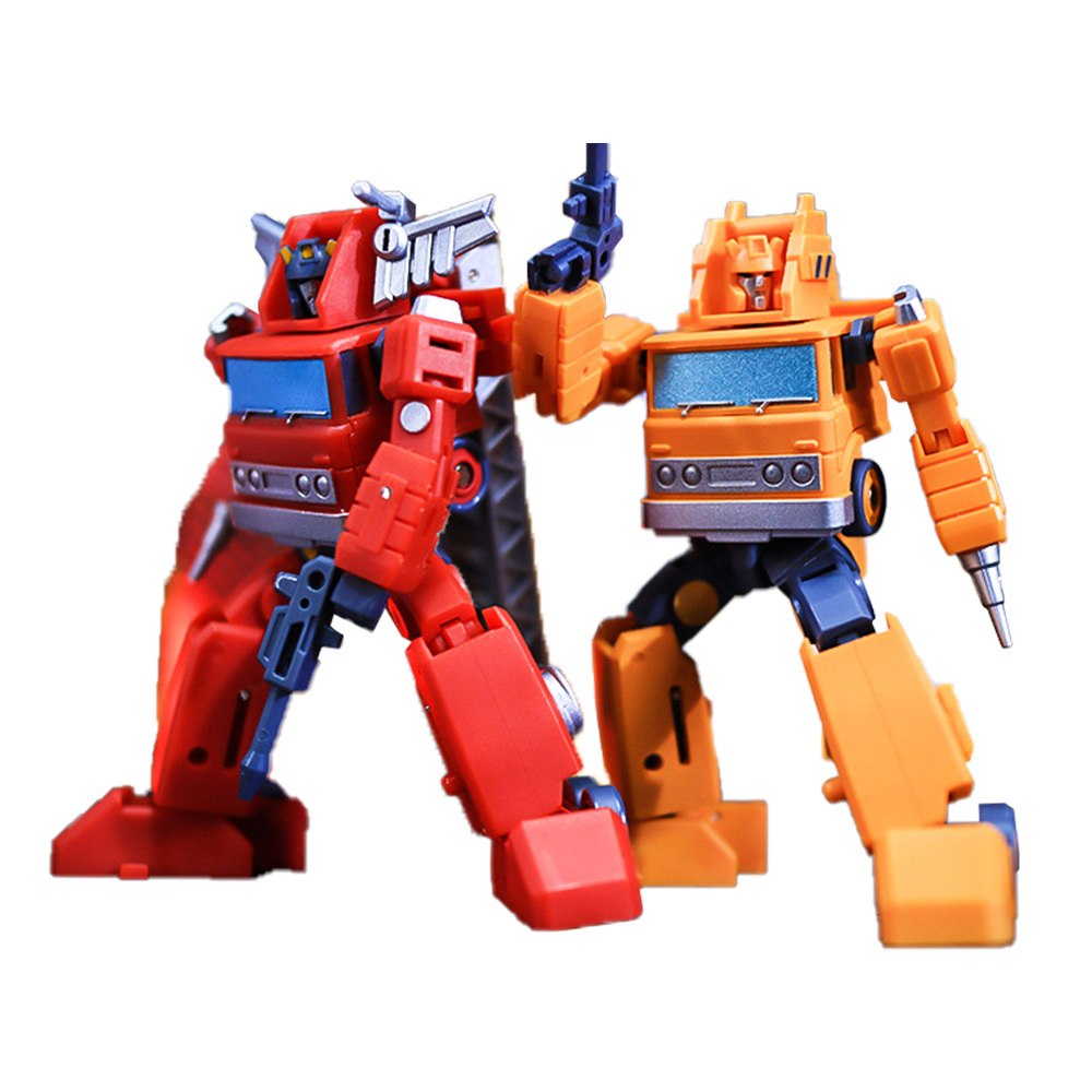 MS-TOYS MS-B01A & B02A Architect And Fire Extinguisher