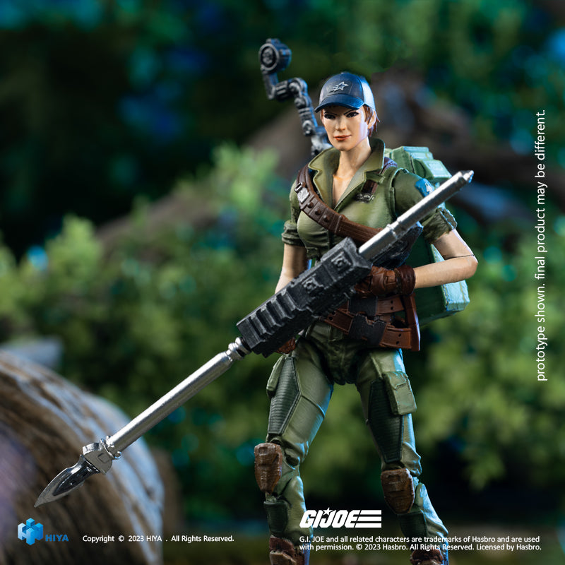 Hiya Toys GI Joe Lady Jaye Figure Exquisite Mini Series