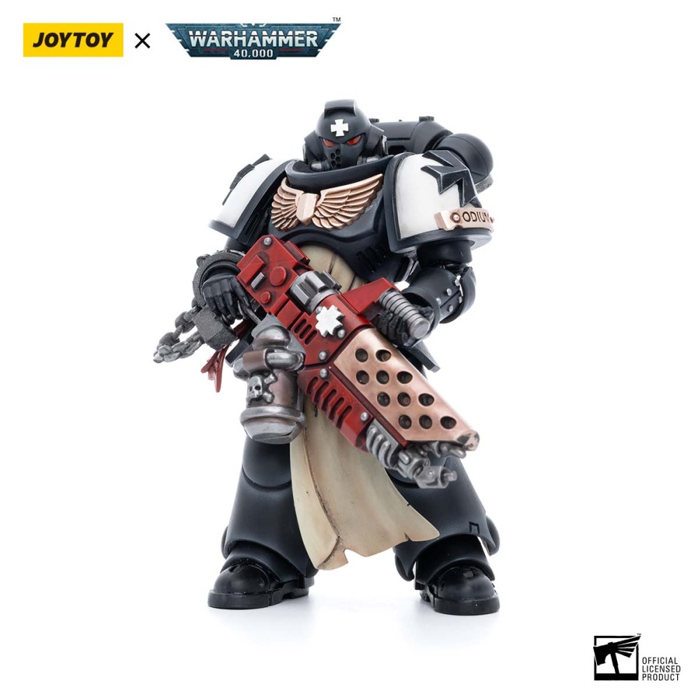 【New in Octomber 2023】JOYTOY Warhammer 40K Black Templars Primaris Initiate Brother Raemont