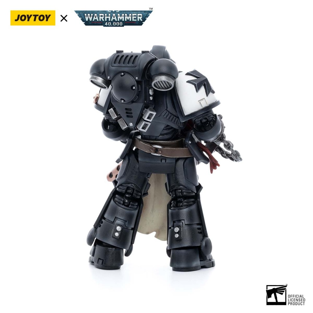【New in Octomber 2023】JOYTOY Warhammer 40K Black Templars Primaris Initiate Brother Raemont