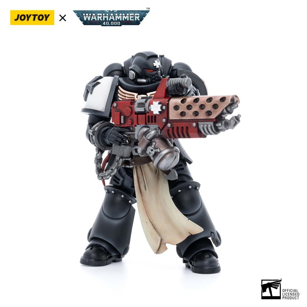 【New in Octomber 2023】JOYTOY Warhammer 40K Black Templars Primaris Initiate Brother Raemont