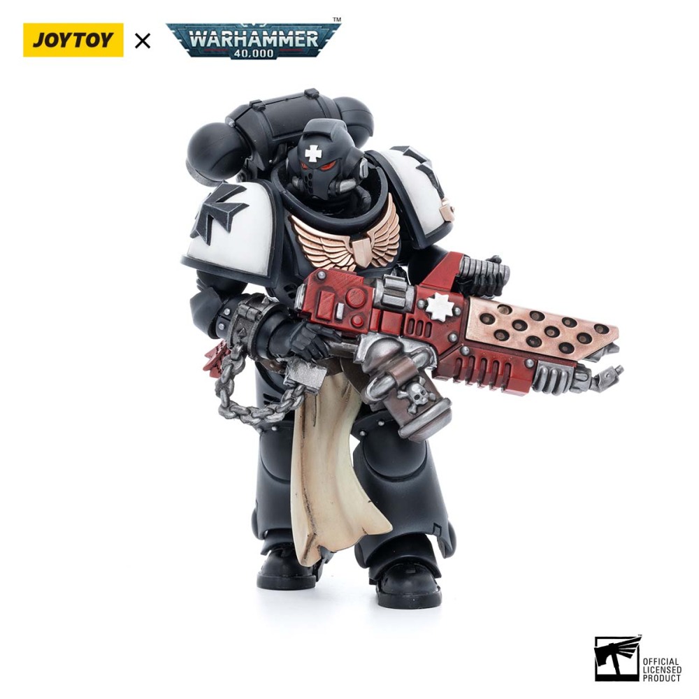 【New in Octomber 2023】JOYTOY Warhammer 40K Black Templars Primaris Initiate Brother Raemont