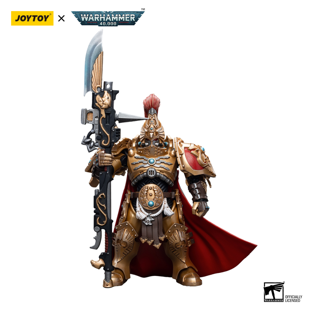 【New in Octomber 2023】JOYTOY Warhammer 40K Adeptus Custodes Shield Captain with Guardian Spear