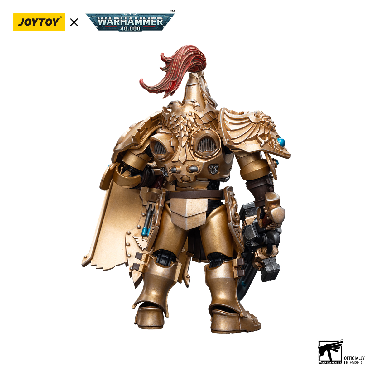 JOYTOY Warhammer 40K Dark Angels Master Lazarus action figure
