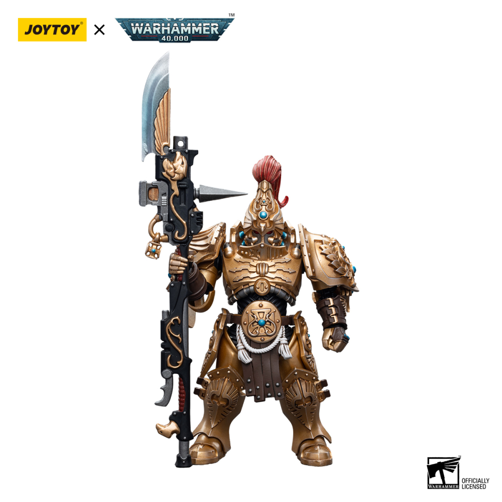 【New in Octomber 2023】JOYTOY Warhammer 40K Adeptus Custodes Custodian Guard with Guardian Spear
