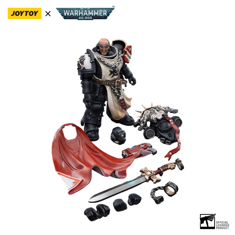 [New in November ] JOYTOY Warhammer 40K Black Templars Marshal Baldeckrath