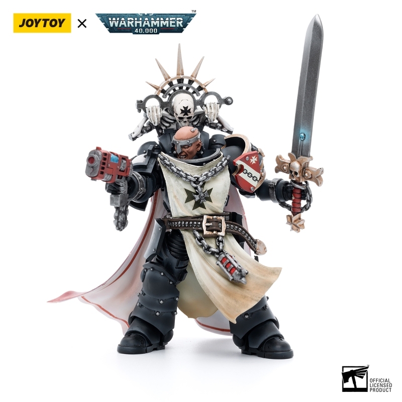 [New in November ] JOYTOY Warhammer 40K Black Templars Marshal Baldeckrath