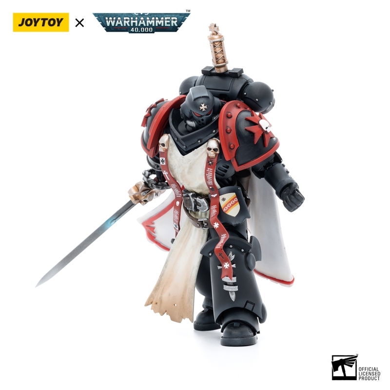 [New in November ] JOYTOY Warhammer 40K Black Templars Primaris Sword Brethren Eberwulf