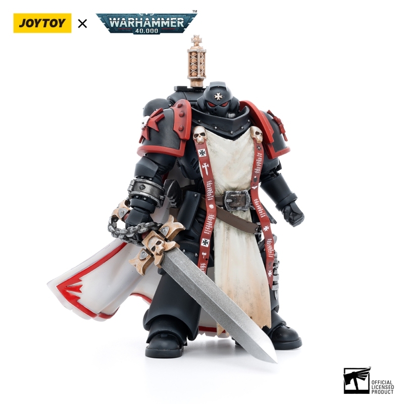 [New in November ] JOYTOY Warhammer 40K Black Templars Primaris Sword Brethren Eberwulf