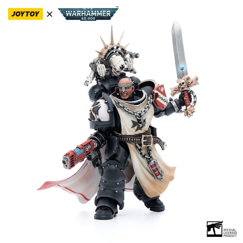 [New in November ] JOYTOY Warhammer 40K Black Templars Marshal Baldeckrath