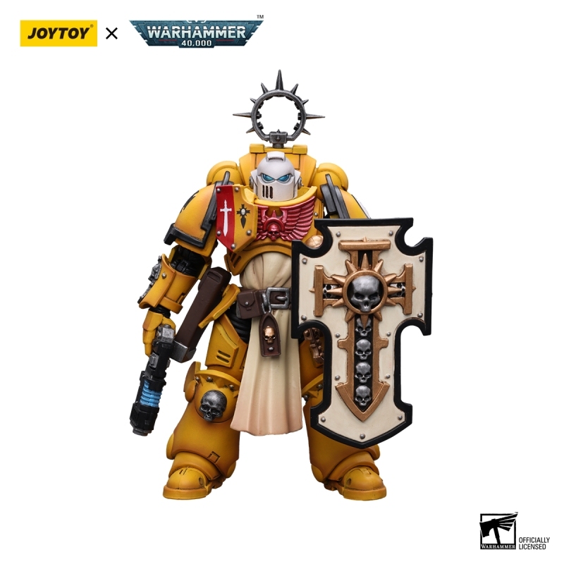[New in November 2023] JOYTOY Warhammer 40K Primaris Space Marines Imperial Fists Bladeguard Veteran