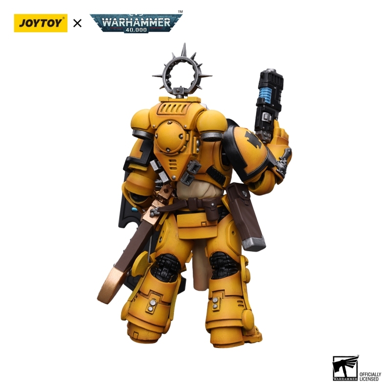 [New in November 2023] JOYTOY Warhammer 40K Primaris Space Marines Imperial Fists Bladeguard Veteran