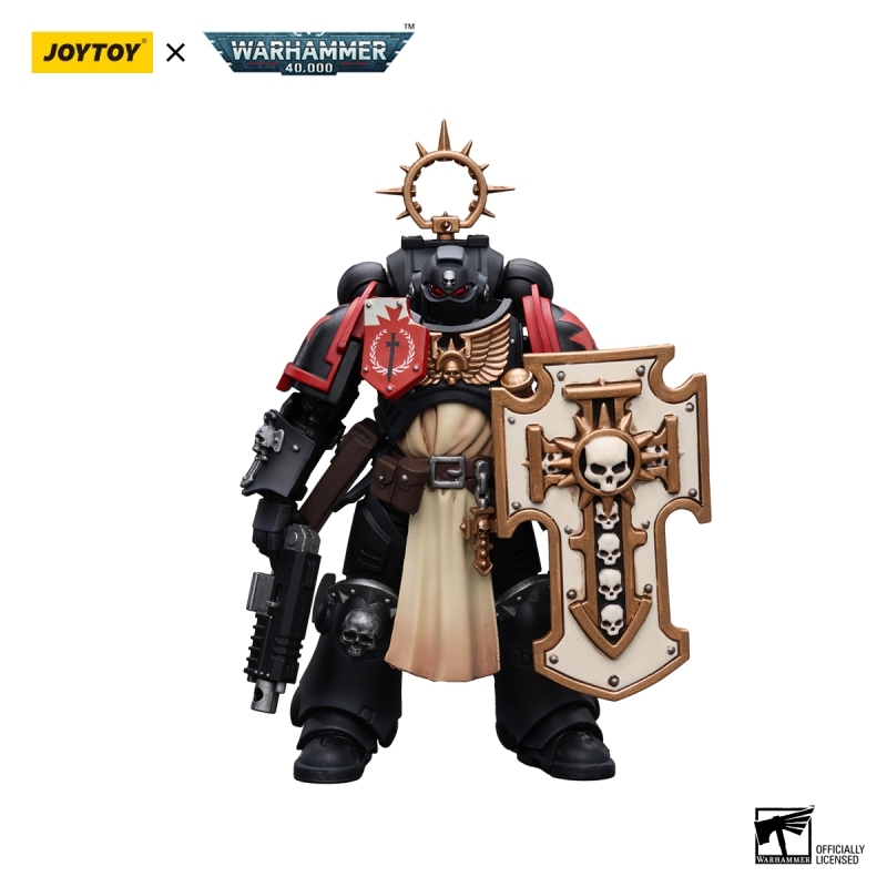 [New in November 2023] JOYTOY Warhammer 40K Primaris Space Marines Black Templars Bladeguard Veteran