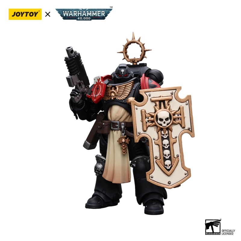 [New in November 2023] JOYTOY Warhammer 40K Primaris Space Marines Black Templars Bladeguard Veteran
