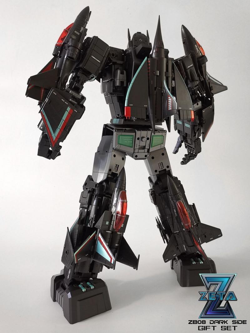 [In stock] Zeta Toys ZB-08 Dark Side Superitron Superion Black Version Set  of 6