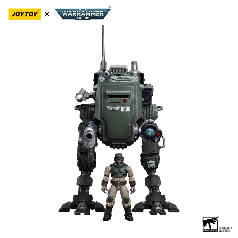 [New in December] JOYTOY Warhammer 40K Astra Militarum Cadian Armoured Sentinel