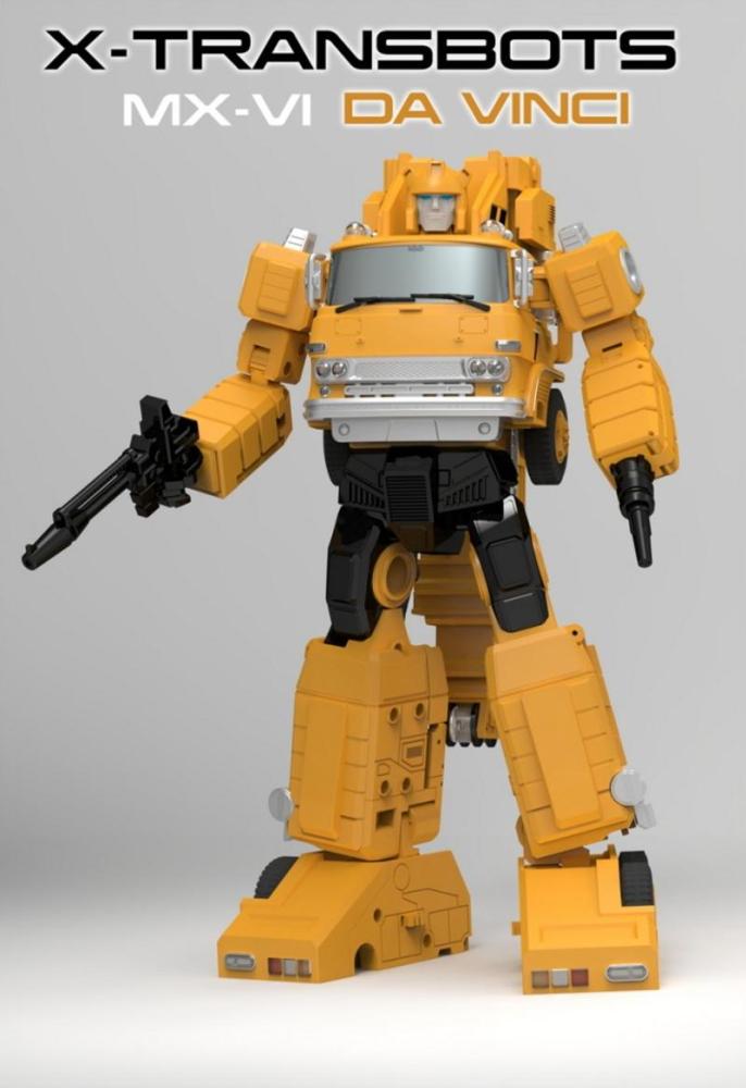 [Pre-sale] X-Transbots MX-6 Da Vinci Grapple Reissue